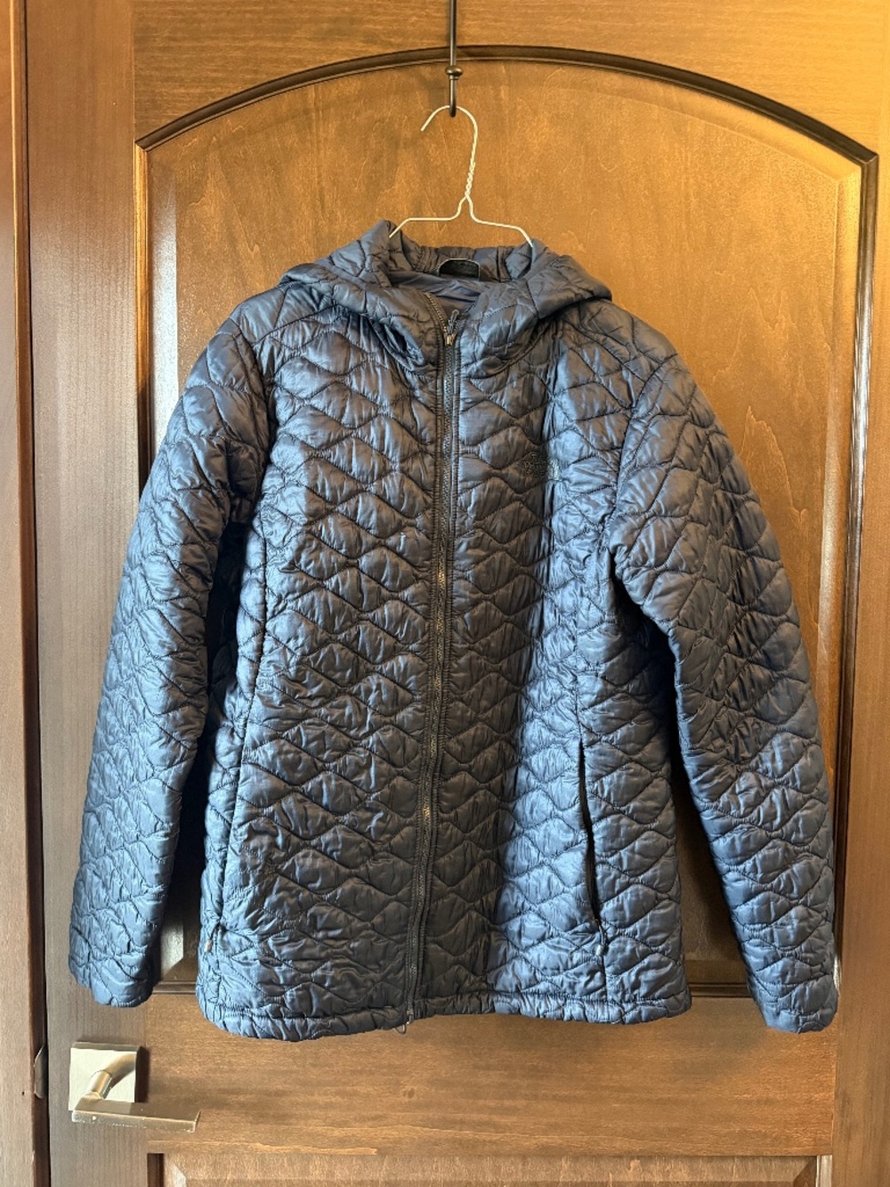 Women's Navy Blue North face Jacket
